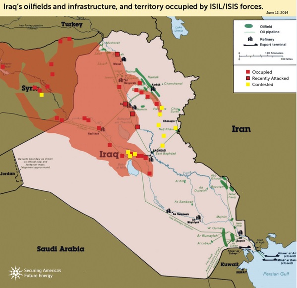 iraq oil fields